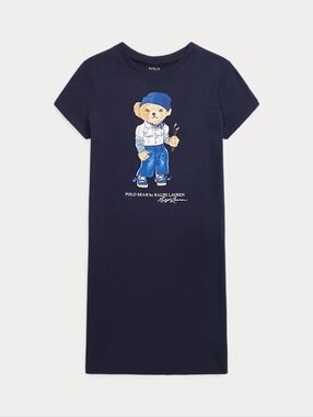 Ralph Lauren | Polo Bear Cotton Jersey Tee Dress